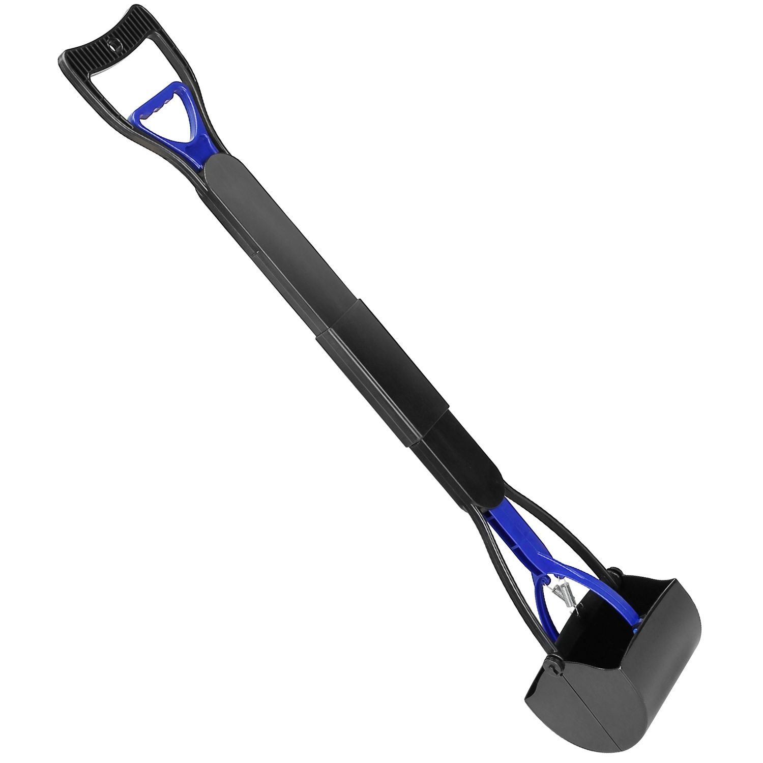 31.5in Pet Pooper Scooper Foldable Long Handle Dog Poop Waste Pick Up ...